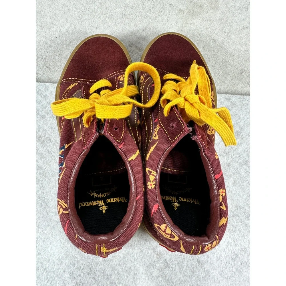 Vans Vivienne Westwood Anglomania Old Skool Burgundy Gum Mens 3.5 W5